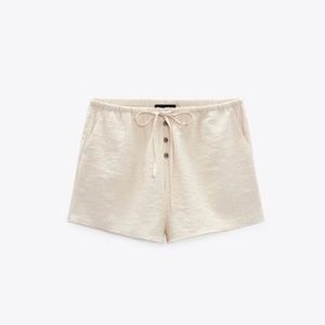 Zara linen shorts NWOT